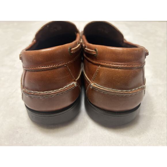 Sperry Top-Sider Shoes Men’s Size 13 M Brown Wetlands Loafer Leather Kiltie - Picture 4 of 10